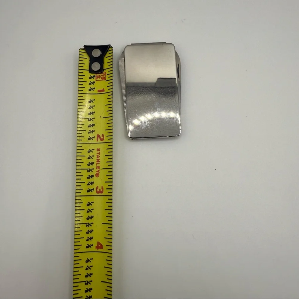 Lennox Sterling Money Clip | Knife & Nail File | Brand New Opened for Photos
